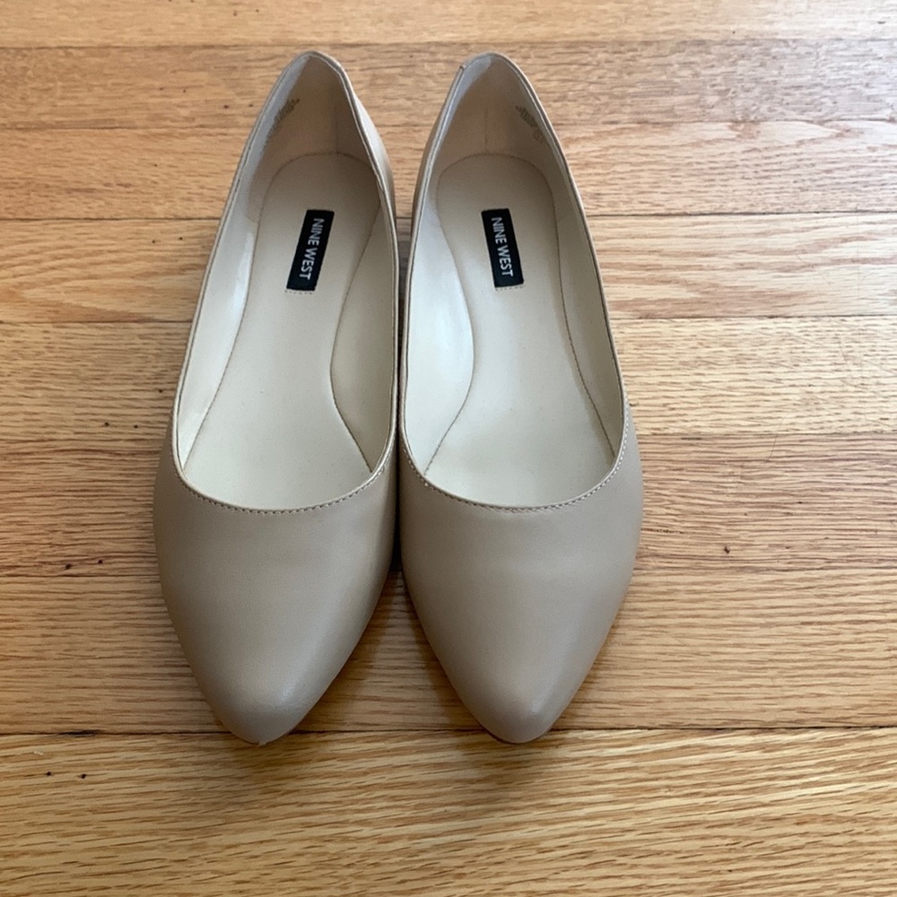 Nine West Almond Toe Flats